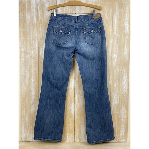 LEVIS 526 Womens The Original Jeans Slender Bootcut Medium Wash Blue | Size 10 - Picture 4 of 13